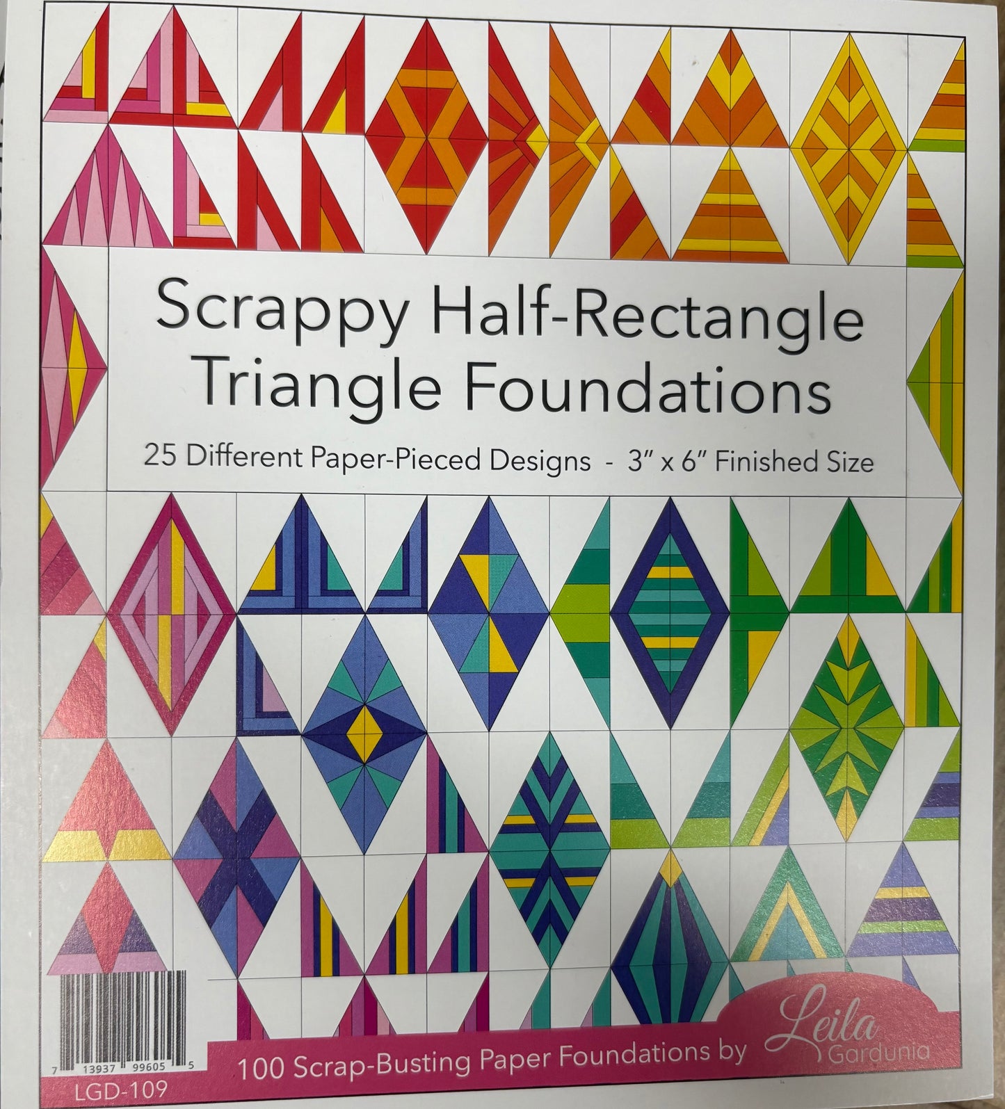 Leila Gardunia Triangle Papers HRT 3"x6"