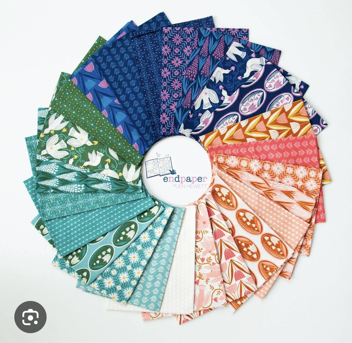 End Paper Jelly Roll