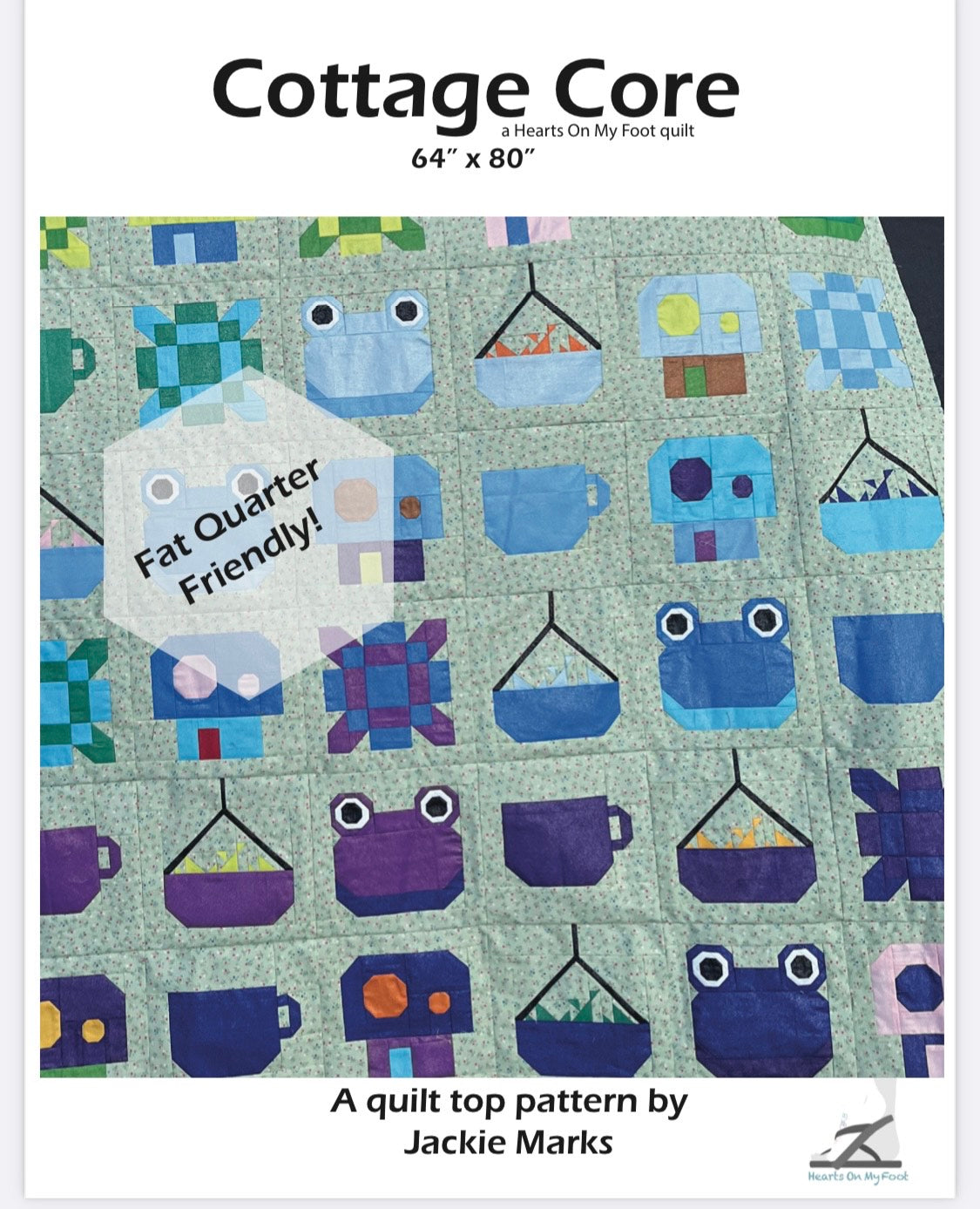 Cottage Core PDF Quilt Top Pattern