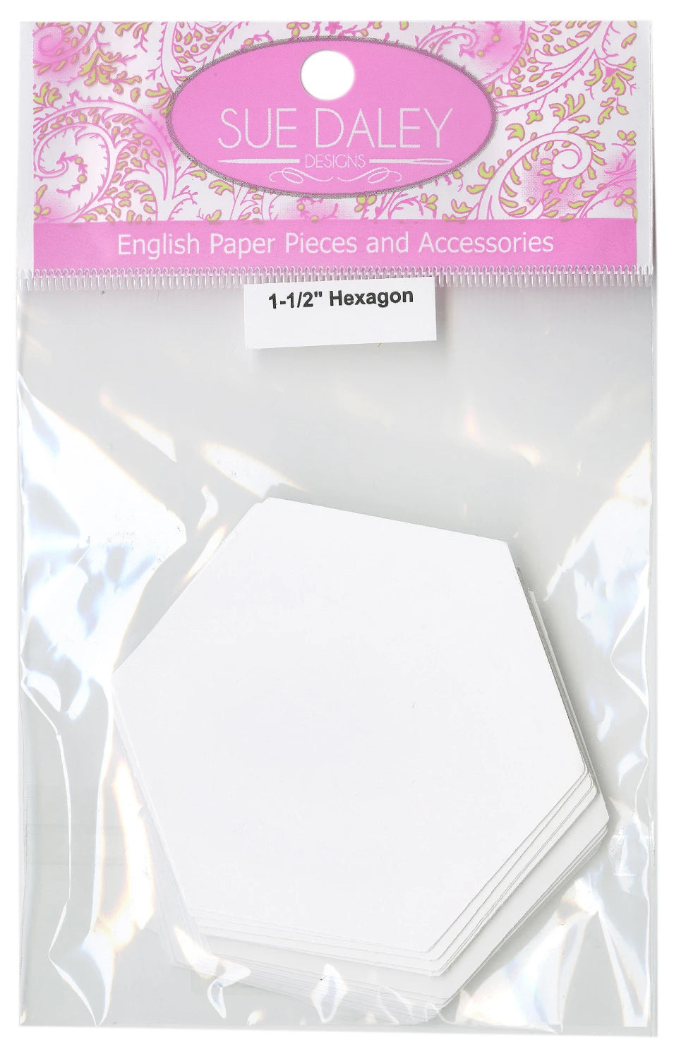 1" Hexagon Paper Piecing Templates
