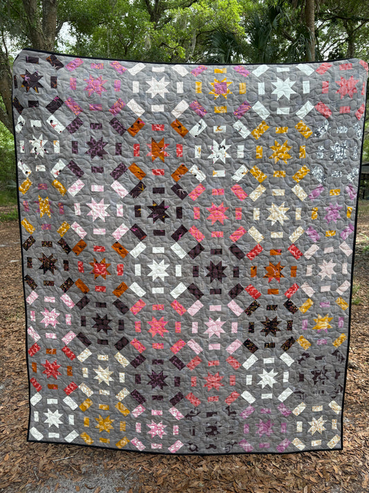 Hitchhikers Quilt Kit Without Sashing