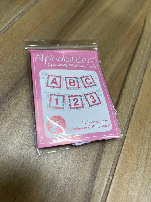 Pink Alphabitties