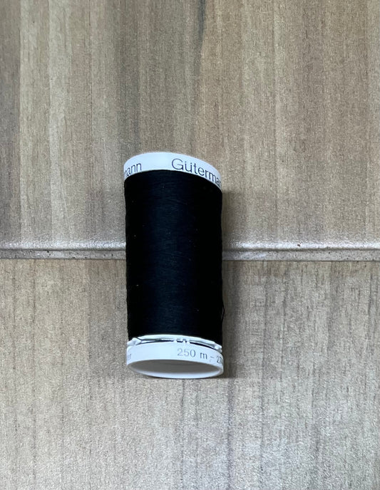 Guterman Small Black Polyester Thread 250m