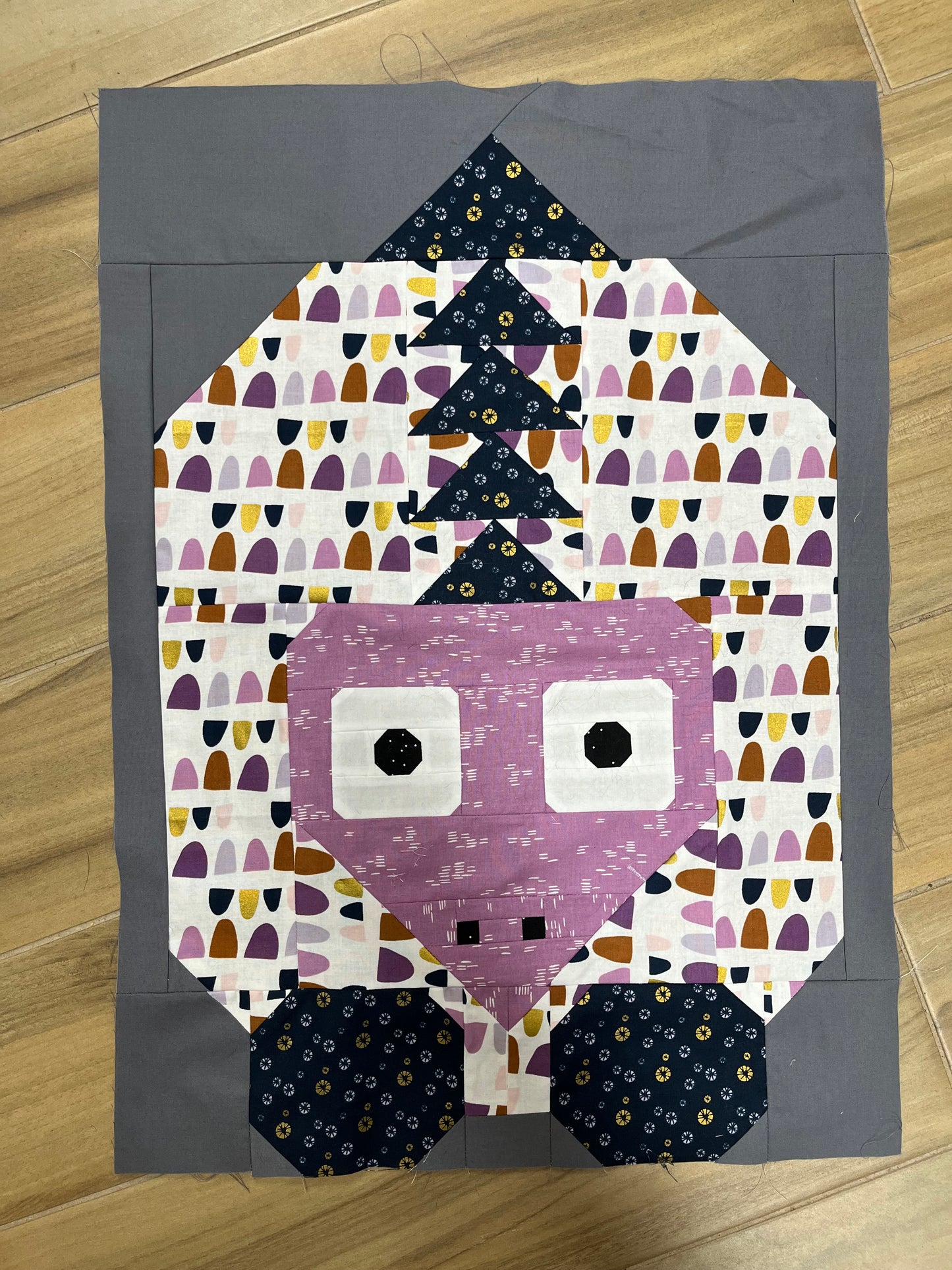 Stegosaurus Quilt Pattern - March 2024