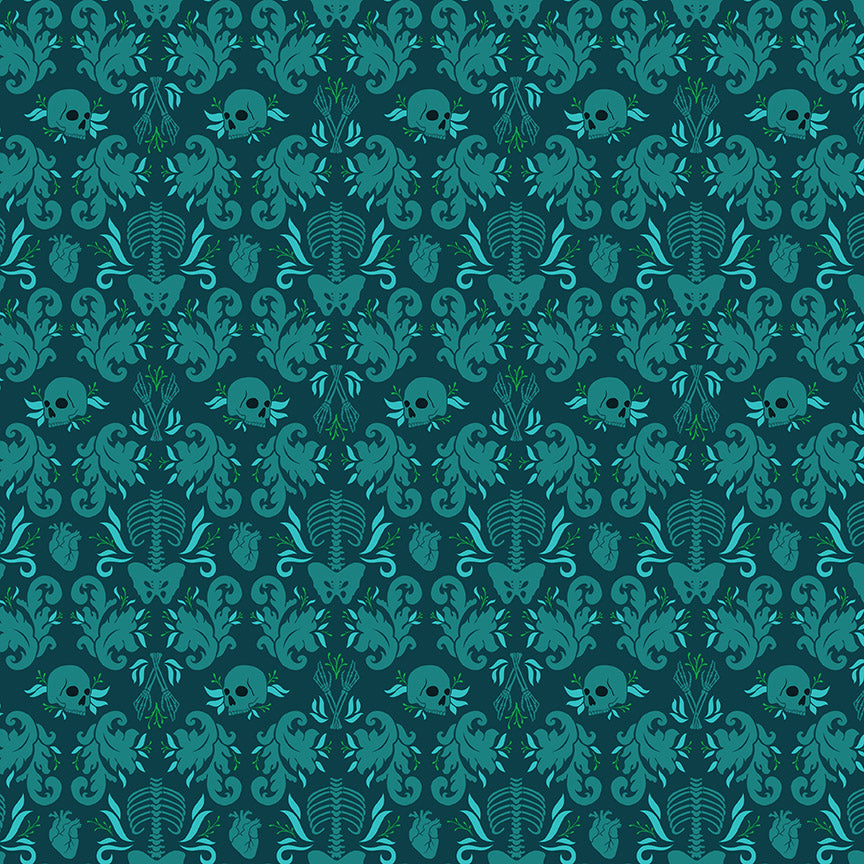 Damask Fatale Redeux Sea Monster