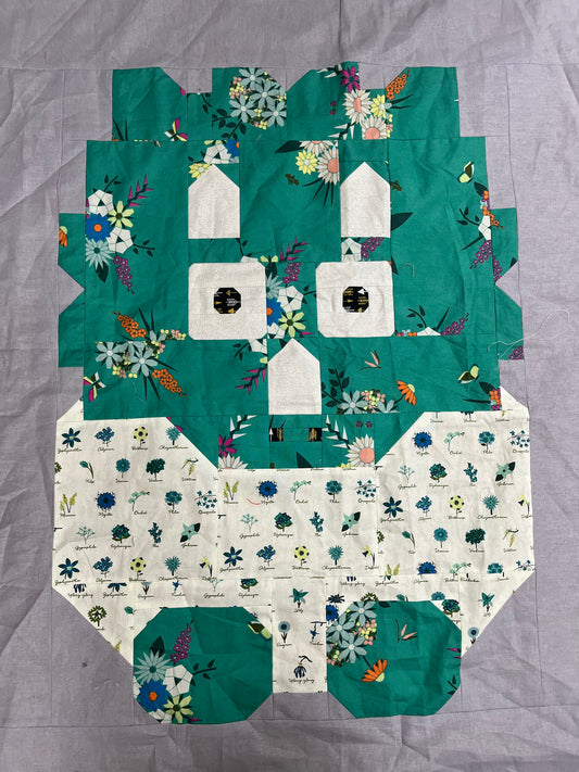 Triceratops Quilt Pattern - January 2024